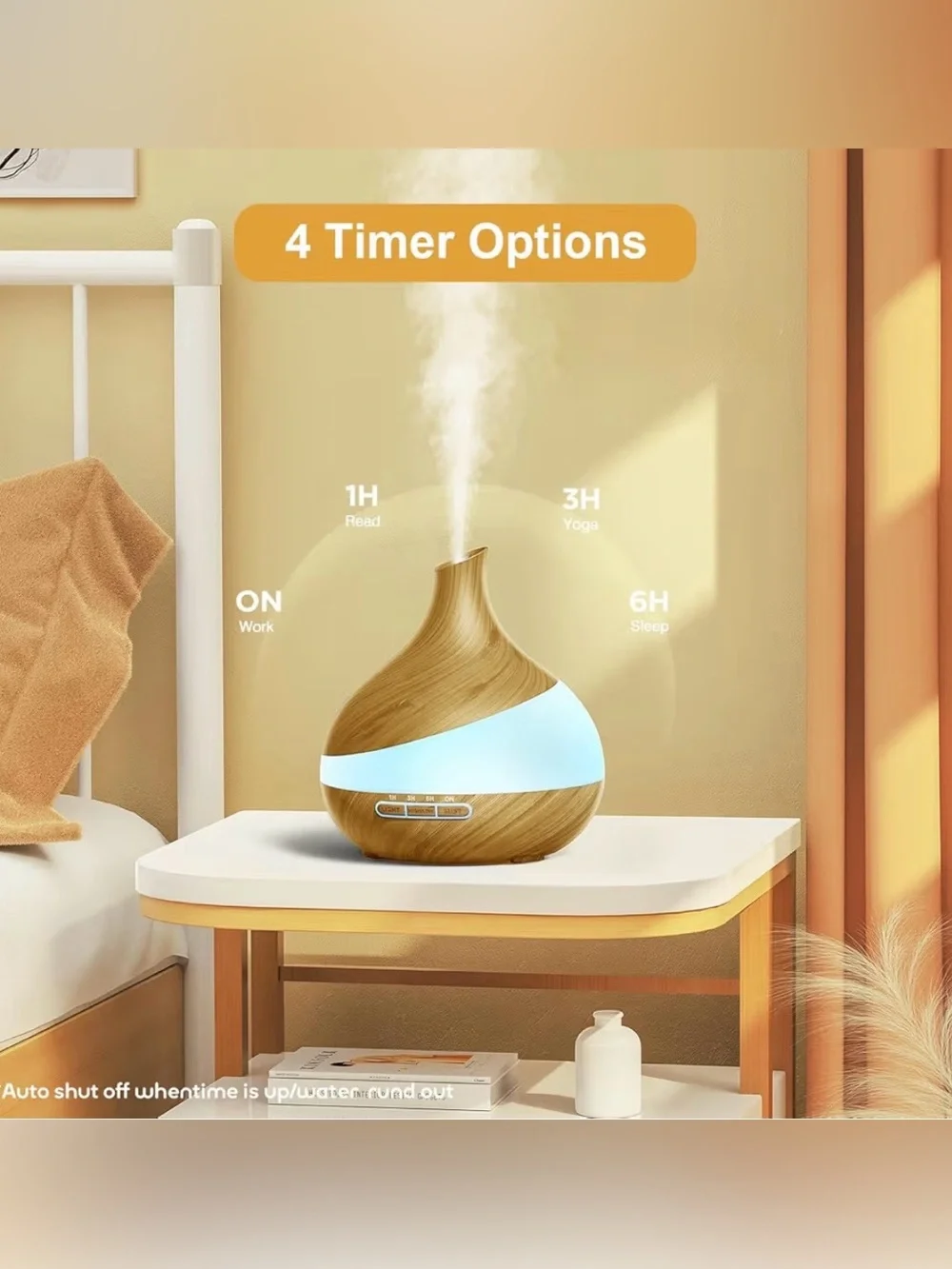 Essential Oil Diffuser for Women, 500ml Aromatherapy Diffuser
